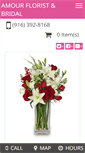 Mobile Screenshot of amfloristandbridal.net